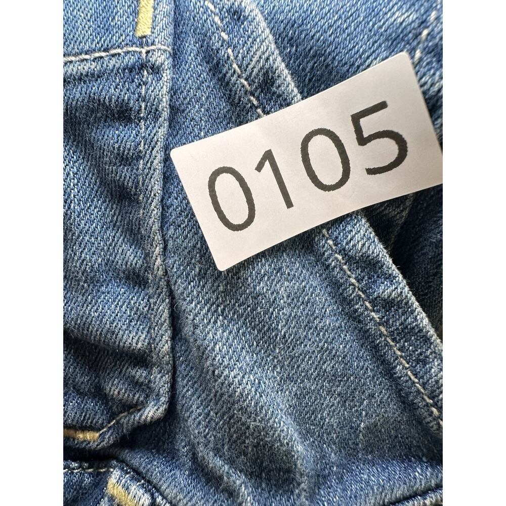 Baby Gap 1969 Denim Overalls 12-18 Months Blue Snap Leg Adjustable Straps - Picture 6 of 6